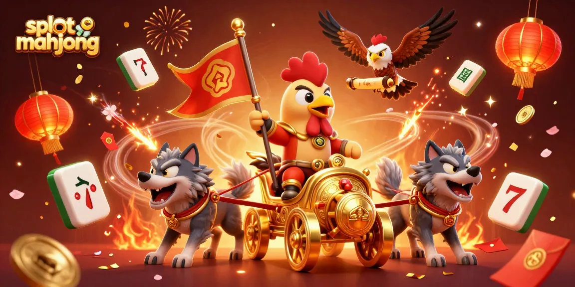 Engage in slot mahjong action with vibrant characters and rich game elements.