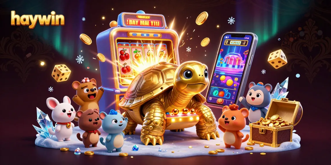 Experience exciting gameplay at Haywin with a splendid jackpot scene featuring vibrant casino elements.