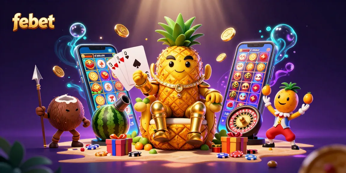 Experience thrilling gameplay with febet's vibrant casino scene featuring exciting slot games and more.