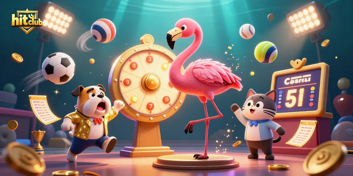 Spin the hit club prize wheel with excited players and vibrant casino elements in dynamic action.